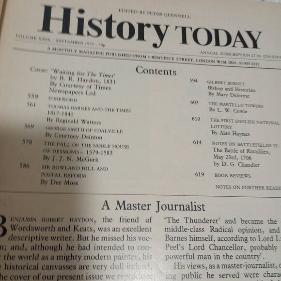 History Today Magazine-September 1979 - Picture 2 of 3